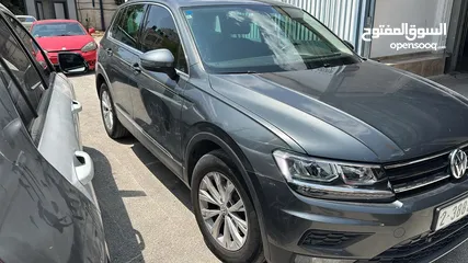  1 تيجوان 2018 تسير 2020، مطور 2000، رباعي مع فتحة بانوراما، عداد 65 الف فقط