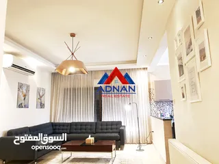  1 عبدون شقة مفروشة بالكامل للإيجار 3 نوم طابق اول