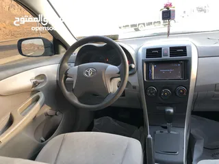  9 تويوتا كورولا 1.6L 2009  خليجي  سيارة في قمة النظافة وجاهزه للتسجيل