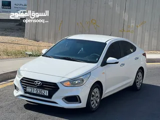  19 هيونداي اكسنت 2019 اشكل الجيديد كليًا فحص 6 جيد ولا ملاحظه محرك 1600cc جمرك جديد