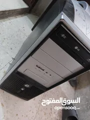  1 كمبيوتر i5 3570 12ram ddr 3 بورد h61 و 500gb المساحه مع شاشه  للبيع على 60
