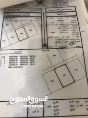  4 للبيع 4 أراضي شبك ف مخطط الملدة 2 مقابل الصناعية وخط أول من الشارع الداخلي