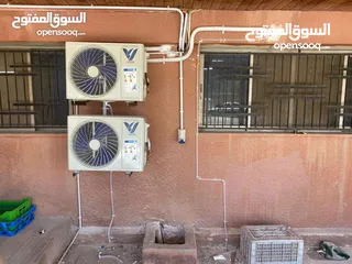  18 فك وتركيب المكيفات نقل المكيفات صيانه المكيفات تعبئة غاز تأسيس مواسير نحاس غسيل مكيفات