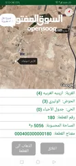  1 ارض للبيع 5 دونمات ارينبة الغربيه بعد جسر المطار منطقة الطاقة الشمسية