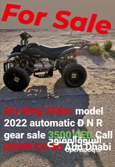  2 250cc bike model 2022 automatic D N R gear sale 3800 with full safety