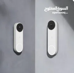  6 Google Nest Cam – كاميرا مراقبة ذكية (جديدة وأصلية 100%)  وجميع اجهزة google الاصلية متوفرة لدينا