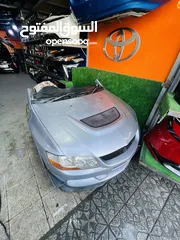  4 Mitsubishi Lancer Evolution 9  وارد اليابان ممشى قليل بحالة ممتازه متوفره كامله