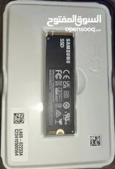  4 Samsung 980pro SSD nvme PCIe m-key.   هارد ديسك اس اس دى سامسونج