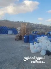 18 براميل حديد بلاستيك جميع الأحجام والانواع بسعر الجمله