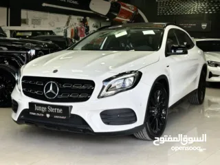  2 مرسيدس gla 200  بلاك اديشن موديل 2019  تسيير 2022  ترخيص + صيانة جديد  ممشى 60 الف  ايد اولى