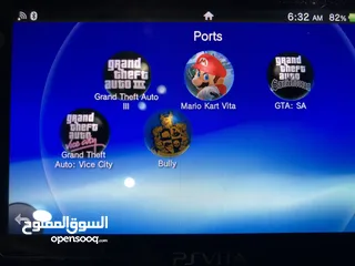  9 جهاز بلايستشن فيتا معدل فل ألعاب مع محاكيات Modded PS Vita