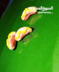  25 مجسم بيت خشبي"عمل يدوي"من الصلصال / المعجون مع عرباية من الخشب عرض خاص فقط 25 دينار بدلاً من 50دينار