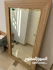  3 wooden  mirror