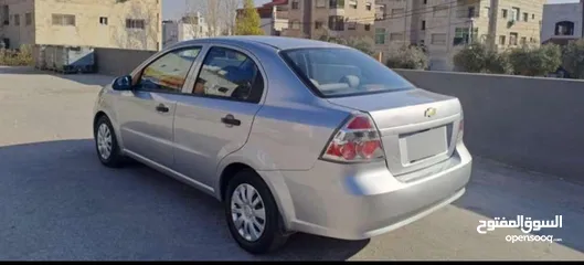  2 شفروليه افيو لون سيلفر 2009