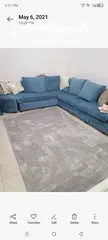  4 طقم كنب كورنر للبيع بحالة ممتازة 7 مقاعد