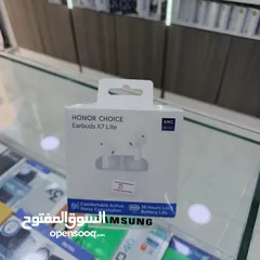  2 وفرنالكم سماعات هونر الاصليه x7 lite  بدوم اسبوع بدون شحن