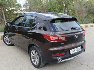  7 GAC GS3 جاك  موديل 2022 فحص كامل7 جيد ماشية ك 6  الف كيلو غرفة لون بني بحالة الوكالة محرك 1500 cc تي