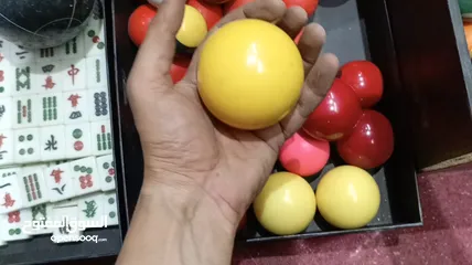  5 طابات بلياردو وسنوكر سندلس قديم