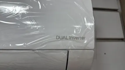  1 مكيفات ال جي اقوى في توفير الكهرباء dual inverter  وبكفاله الوكيل 10 سنوات