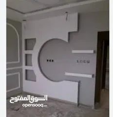  2 دهين مصري خبرة 15 سنة ديكورات و جبسنبورد ورق حائط معلم ميغانو