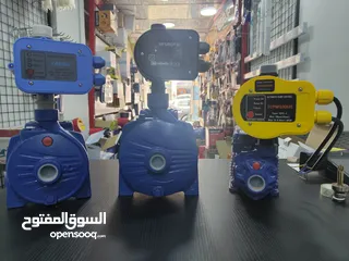  2 مضخات مياه جديد ومستعمل بحالة الوكالة على الفحص ومكفول متوفر جميع الانواع رفع، تقوية، غاطسة، جيزر