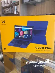  5 تابلت فيكوشا V-Z70 فل بكج كفالة الوكيل الرسمي لمدة عامين  ساعة وقلم وباك كفر وكيبورد