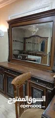  4 طاوله سفره + بيرو