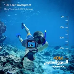  24 كاميرا مغامرات  4k مقاومة للماء عالية الدقة