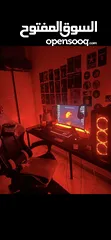  1 Full setup gaming with gaming chair