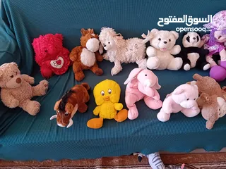  13 العاب اطفال بحاله جيده جدا البيع  مستعمل تقريبا 65 لعبه