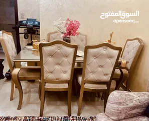  3 ‏طقم كنب صالة الضيوف جديد بحالة ممتازة