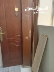  6 باب خشب 98*215 مستعمل معاه كل شي كامل