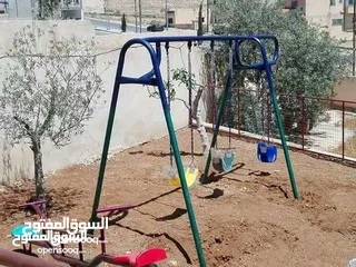  23 جميع العاب الحدائق والمتنزهات والحضانات من مراجيح وسحاسيل وكراسي بحر واطقم تارتان
