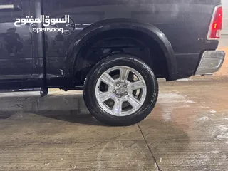  1 2017 Dodge Ram Longhorn rims طقم  جنطات دودج رام اصلي مع كوشوك جديد Goodyear