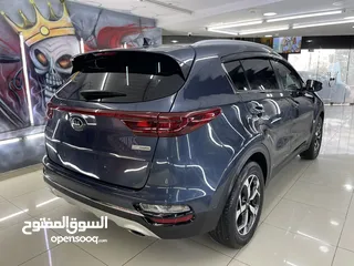  14 كيا سبورتاج للبيع موديل 2019، حجم المحرك ،   1600 مع امكانية البدل على 7 راكب