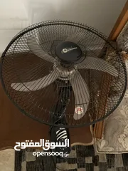  6 مروحتين حائط super deluxe + home electric عدد 2 بحالة ممتازة