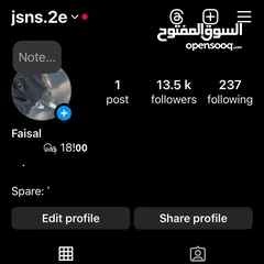  1 انستا 13k و بوست