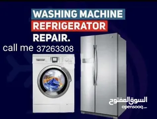  1 AC,Washing machine and Refrigerator Service