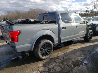  5 فورد بانوراما فل اوبشن  F150 2019 4X4 محرك 3.5 V6 حادث بسيط اغراضه فالكريل بسعر منافس