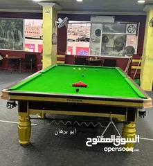  2 طاولات بلياردو جديدة و مستعملة بأحدث المواصفات عرض خاص ولمدة محدودة