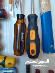  8 مجموعة من جميع انواع المفكات والعدد