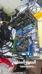  1 Motherboard(Asus-P7P55D-E), Intel CoreTM i7-870 Processor, GTX 460 se