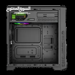  7 كيس جيمنغ فارغ احترافي جيماكس تجميعة  Gamemax Gaming G561-FRGB BK