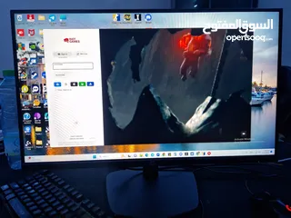  2 شاشة Cooler Master  GM27-FFS  جديدة مفتوحة من الكرتونة . مع كرتونتها