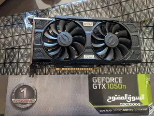  1 EVGA GeForce GTX 1050 Ti SSC GAMING 4GB GDDR5 Graphics Card for sale