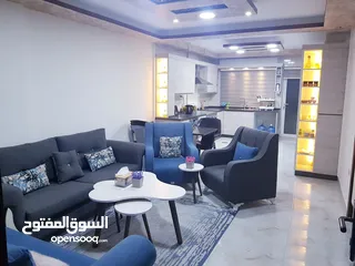  1 شقة مفروشة فاخرة متاحة من بداية شهر 7 اربد- الحي الشرقي