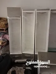  5 عدة صالون حلاقة مكونة من 3 كامترات مع موري+3 كراسي حلاقة+مغسلة
