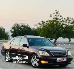  11 لكزس LS430 عنابي ثلاث ارباع