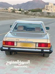  4 مرسيدس بنز SL380 موديل 1983 كلاسيك تسجيل جديد موتر قمه في النظافه