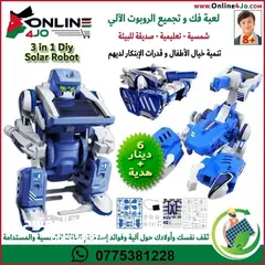  2 العاب تركيب تعليمية بالطاقة الشمسية   جملة ومفرق(  العاب المهندس الصغير )